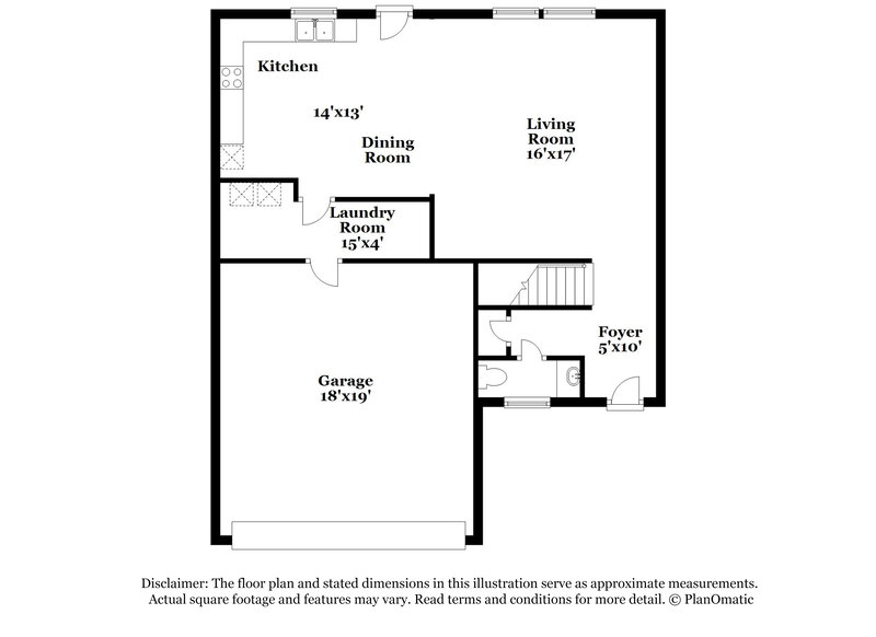 1,560/Mo, 7852 States Bend Ln Indianapolis, IN 46239 Floor Plan View