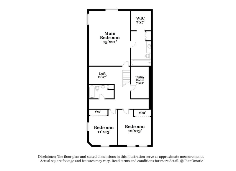 3,120/Mo, 13360 All American Rd Fishers, IN 46037 Floor Plan View 2