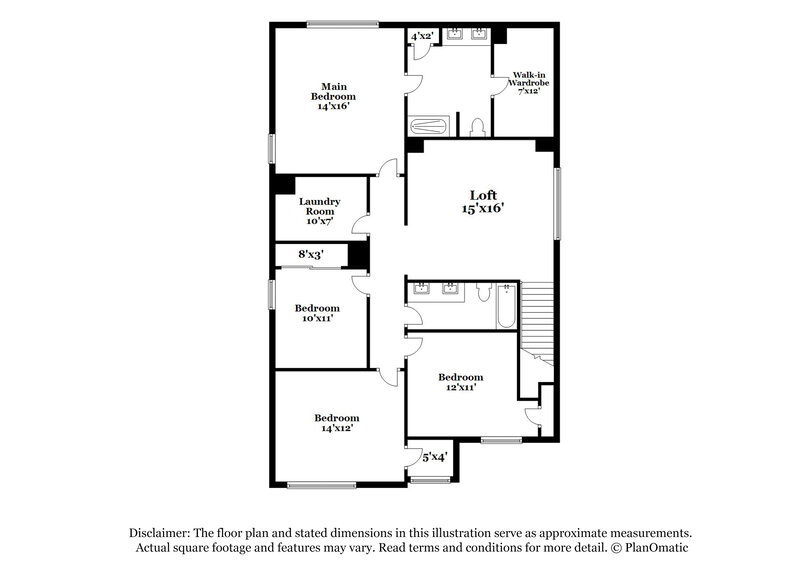 1,980/Mo, 8050 Wagman St Camby, IN 46113 Floor Plan View 2