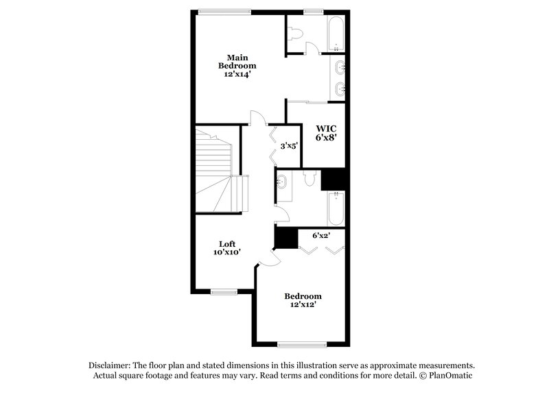 2,300/Mo, 3440 Windham Lake Rd Unit 7 Indianapolis, IN 46214 Floor Plan View 2