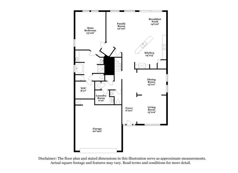 2,385/Mo, 3339 Turkey Creek Dr Green Cove Springs, FL 32043 Floor Plan View