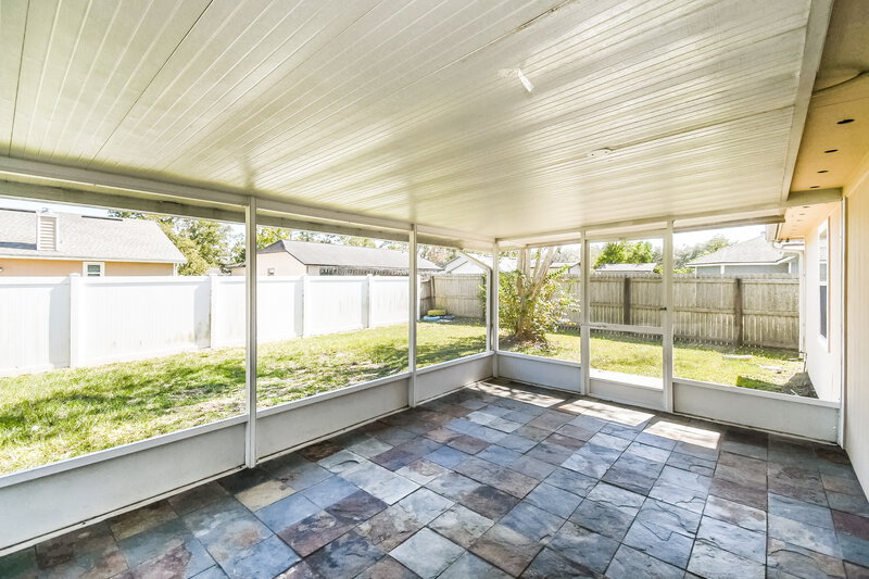 1,900/Mo, 8475 Charlesgate Cir E Jacksonville, FL 32244 Screen Porch View