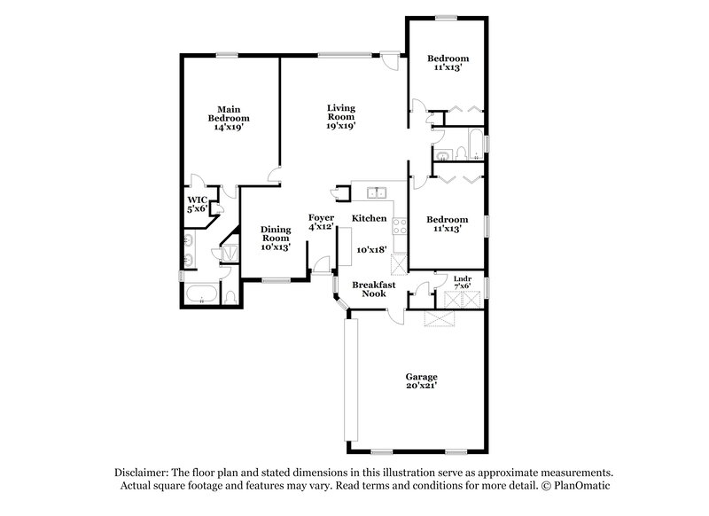 2,155/Mo, 2908 Majestic Oaks Ln Green Cove Springs, FL 32043 Floor Plan View