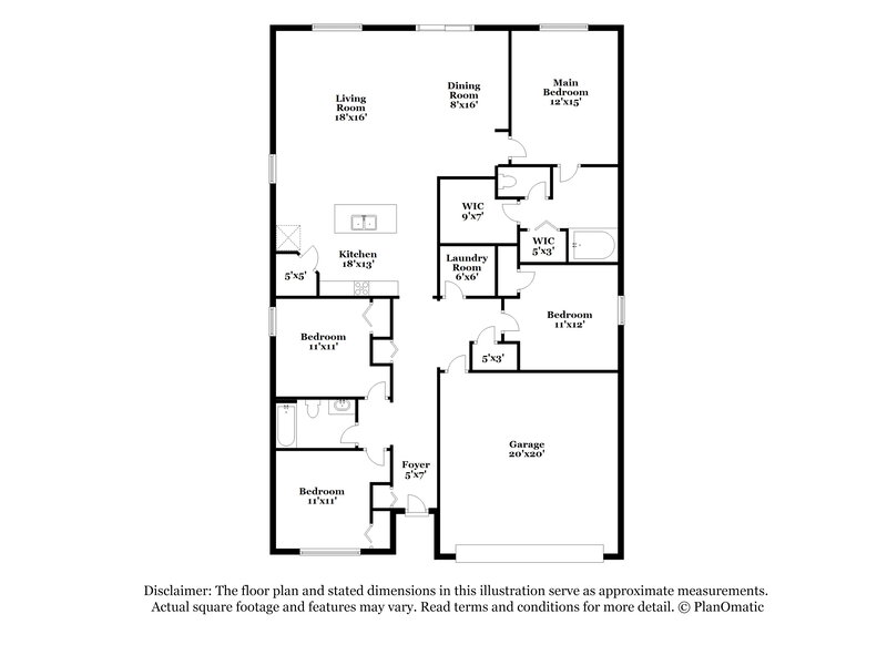 2,940/Mo, 2227 Pebble Point Dr Green Cove Springs, FL 32043 Floorplan View
