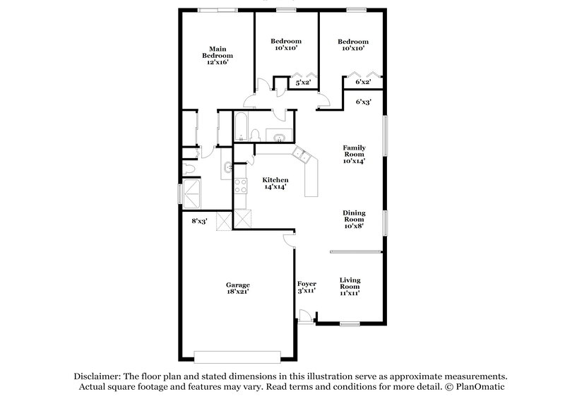 3,030/Mo, 8840 Saint Lucia Ct Jacksonville, FL 32256 Floor Plan View