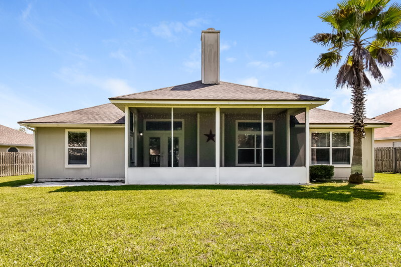 2,175/Mo, 2724 Maple Durham Dr Orange Park, FL 32073 Rear View