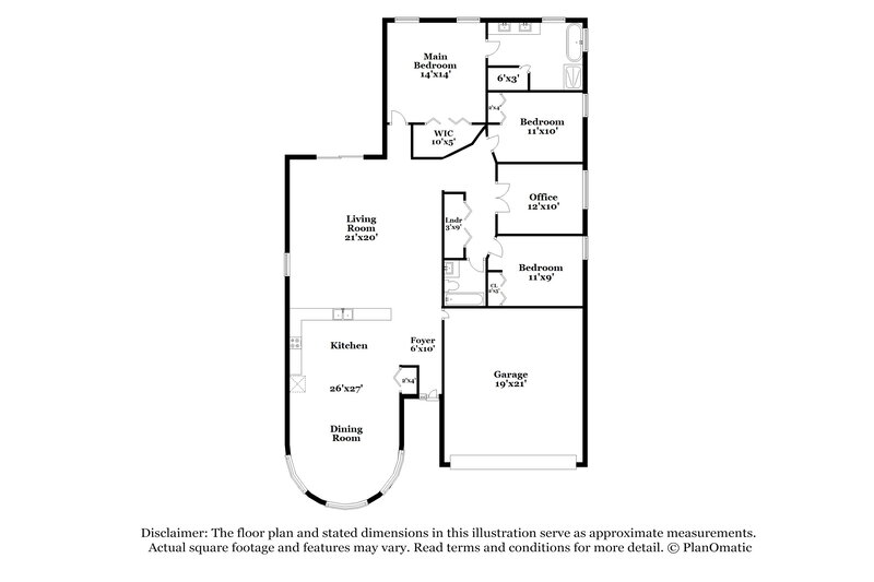 2,280/Mo, 584 Prosperity Lake Dr Saint Augustine, FL 32092 Floor Plan View