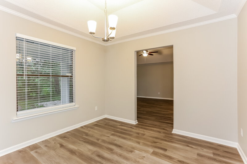2,200/Mo, 10910 Percheron Dr Jacksonville, FL 32257 Dining Room View 2