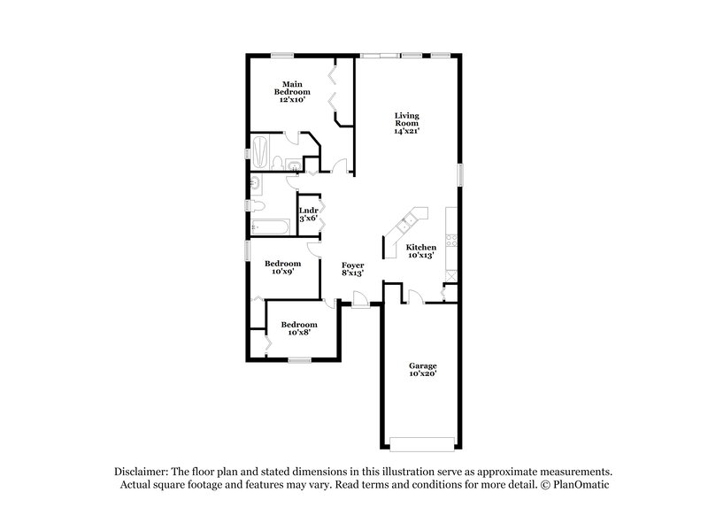 1,885/Mo, 820 Wynfield Cir Saint Augustine, FL 32092 Floorplan View