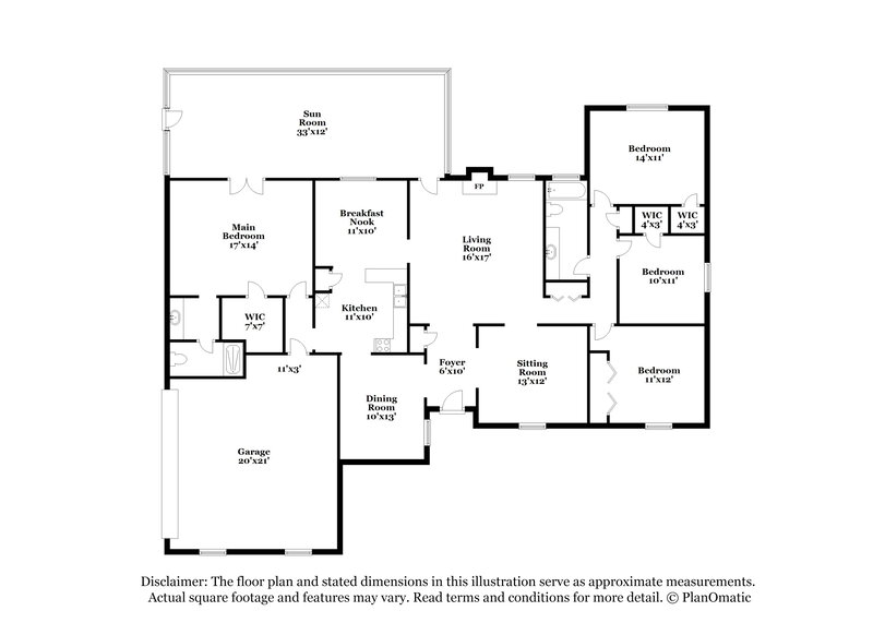 1,995/Mo, 553 Harrison Ave Orange Park, FL 32065 Floor Plan View