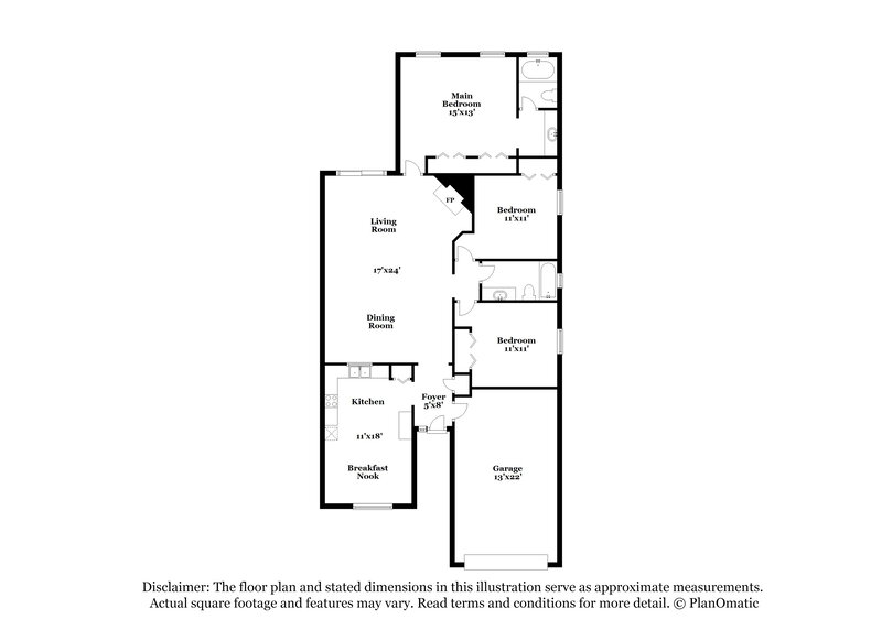 2,055/Mo, 11139 Caroline Crest Dr Jacksonville, FL 32225 Floor Plan View