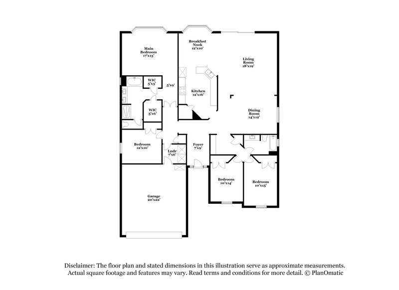 2,270/Mo, 574 Misty Morning Ct Jacksonville, FL 32218 Floor Plan View