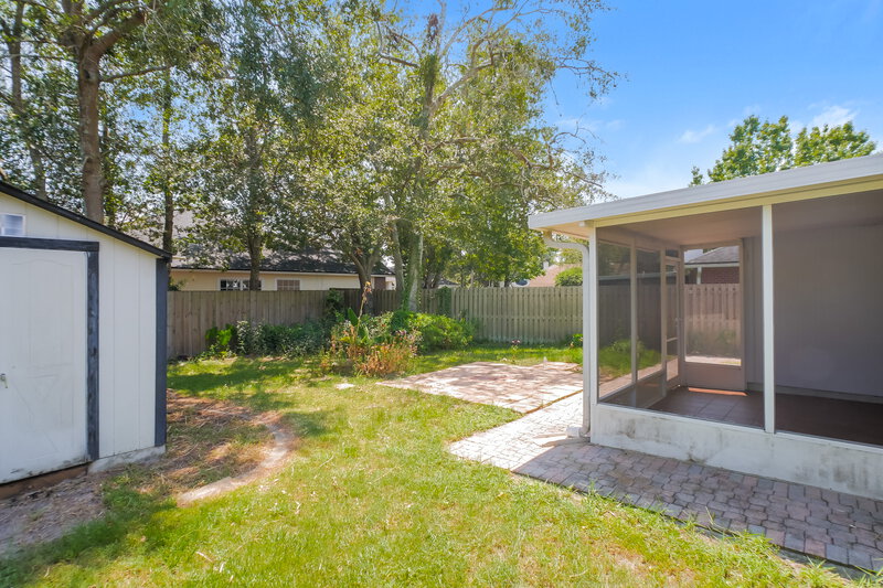 1,915/Mo, 1647 Dockside Dr Fleming Island, FL 32003 Rear View