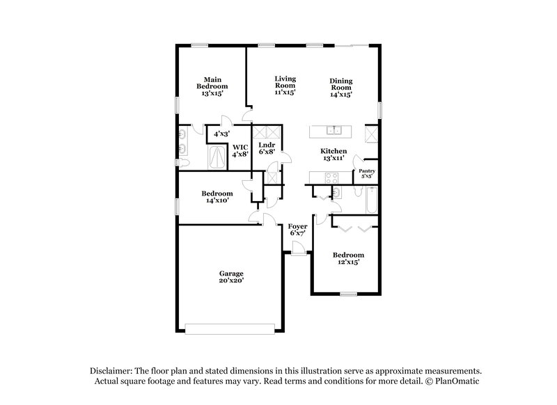 1,915/Mo, 95339 Mistwood Ct Fernandina Beach, FL 32034 Floor Plan View