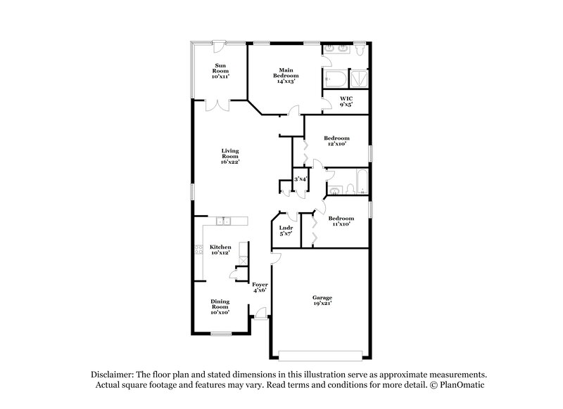 2,040/Mo, 292 Sunshine Dr Saint Augustine, FL 32086 Floor Plan View