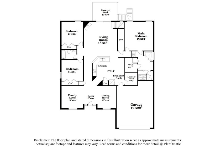 2,295/Mo, 3084 Tower Oaks Dr Orange Park, FL 32065 Floorplan View