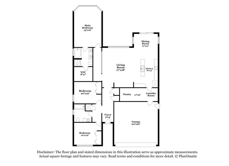 2,240/Mo, 76199 Tideview Ln Yulee, FL 32097 Floorplan View