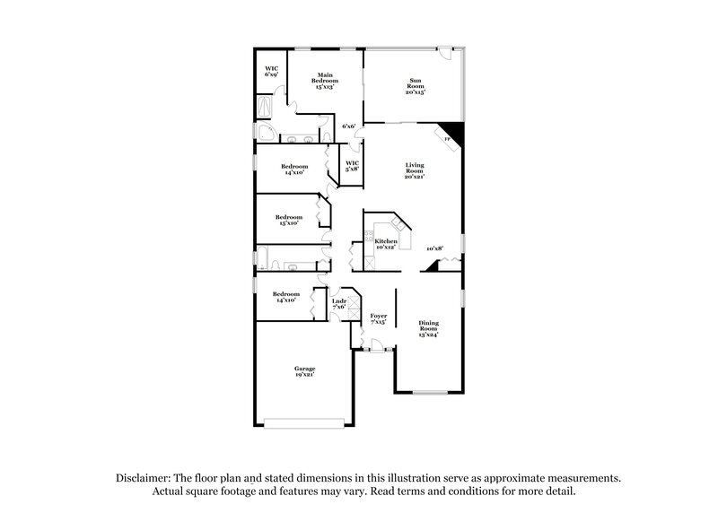 2,295/Mo, 438 Casa Sevilla Ave St Augustine, FL 32092 Floorplan View