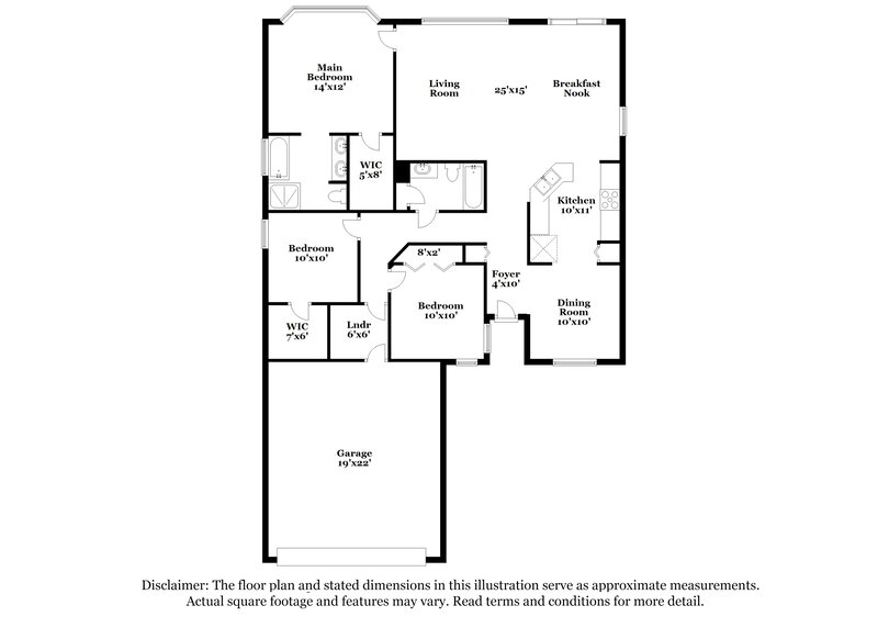 2,160/Mo, 241 Southlake Dr Saint Augustine, FL 32092 Floor Plan View