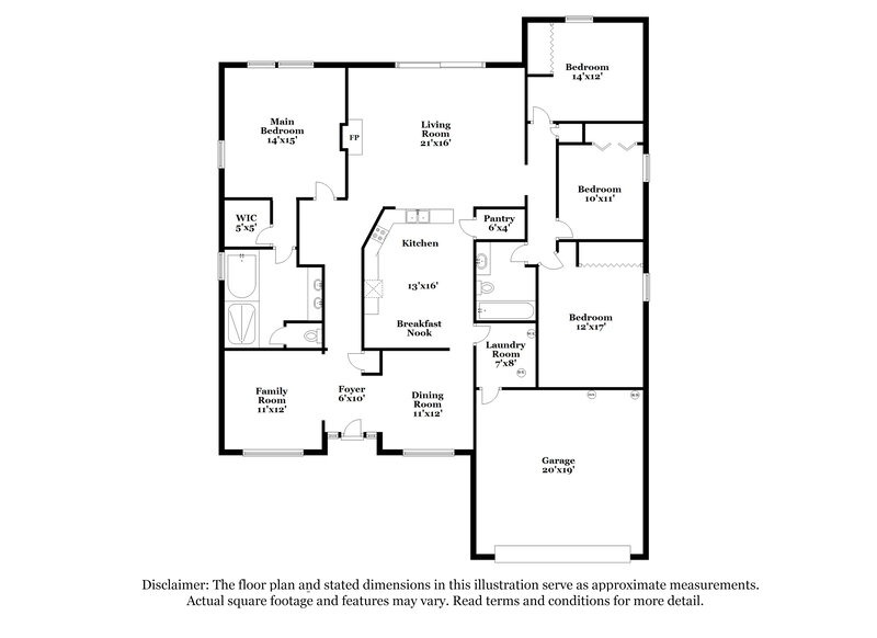 2,465/Mo, 136 Linda Lake Ln Saint Augustine, FL 32095 Floor Plan View