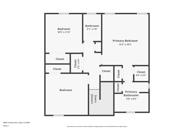 2,075/Mo, 86041 Caesars Ave Yulee, FL 32097 Floor Plan View 2