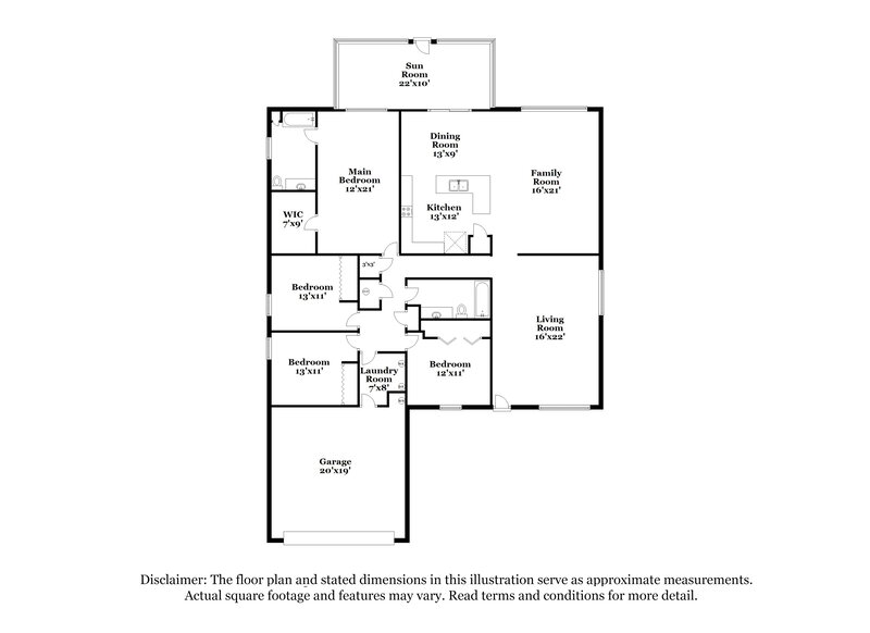 2,190/Mo, 2371 Adams Lake Blvd Jacksonville, FL 32221 Floorplan View