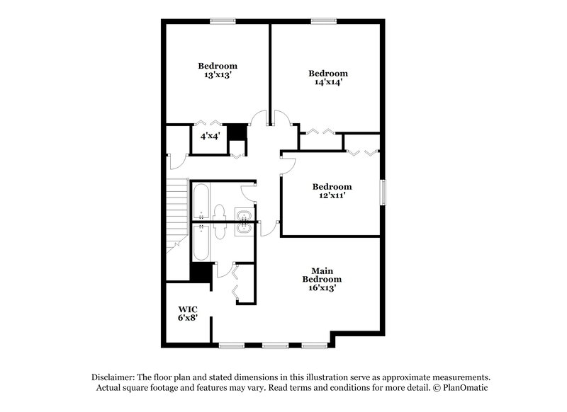 2,000/Mo, 5633 English Oak Dr S Jacksonville, FL 32244 Floor Plan View 2