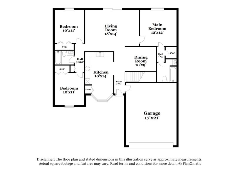 1,905/Mo, 1371 Summerbrook Dr Middleburg, FL 32068 Floor Plan View