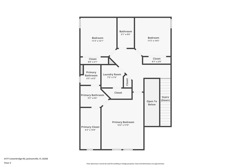 0/Mo, 6177 Casterbridge Rd Jacksonville, FL 32258 Floor Plan View 2