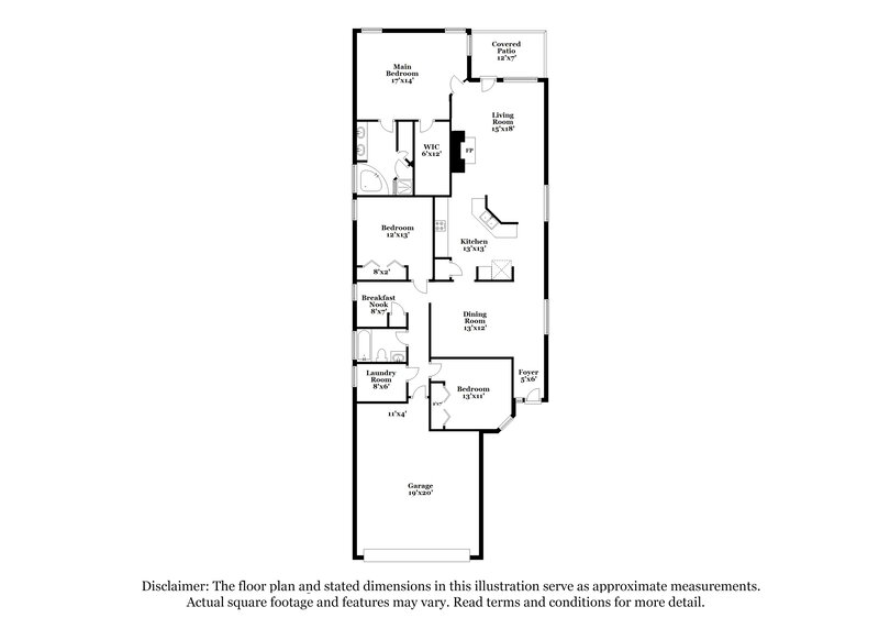 2,235/Mo, 1516 Tawny Marsh Ct St Augustine, FL 32092 Floor Plan View