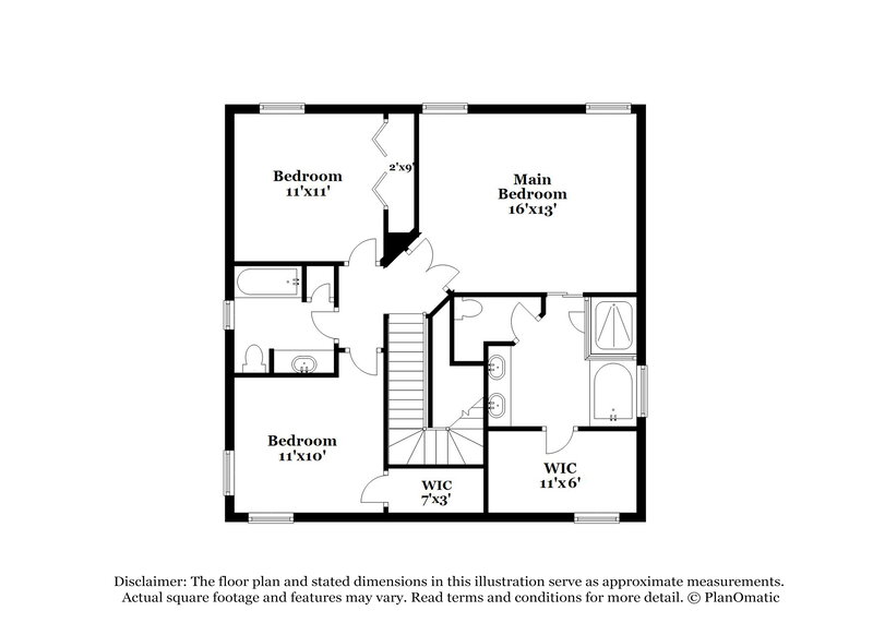1,805/Mo, 3685 Silver Bluff Blvd Orange Park, FL 32065 Floor Plan View 2