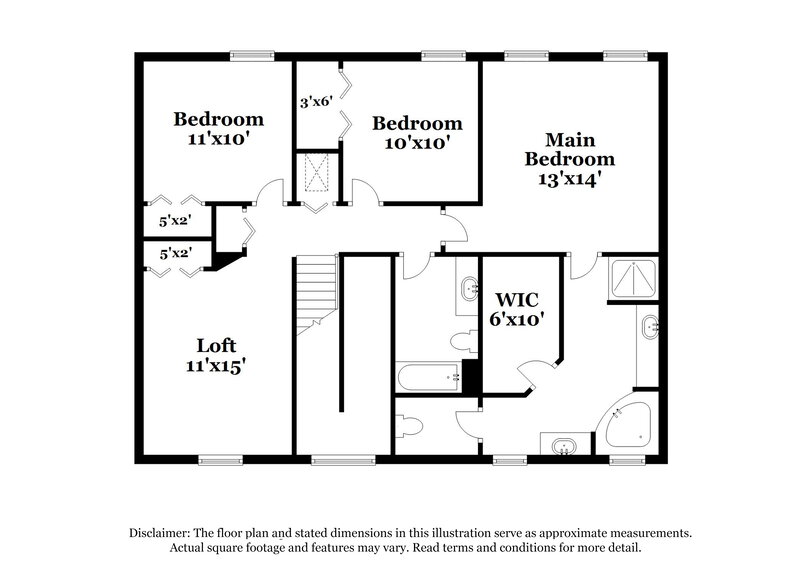 2,570/Mo, 801 Crystal Spring Way St Augustine, FL 32092 Floor Plan View 2