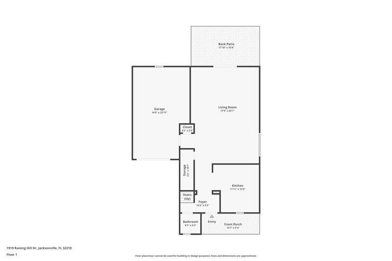 1,995/Mo, 1919 Raising Hill Dr Jacksonville, FL 32210 Floor Plan View