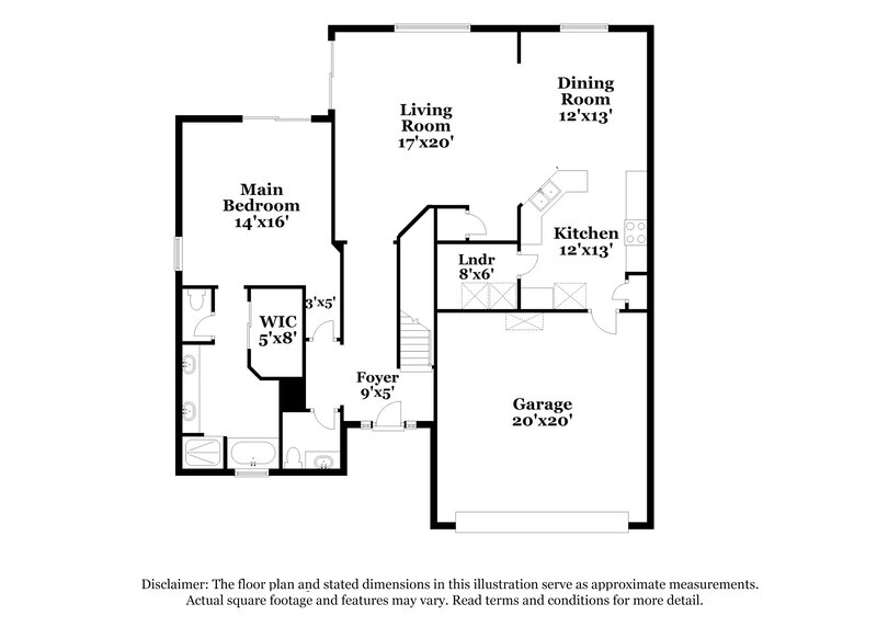 2,450/Mo, 3325 Horseshoe Trail Dr Orange Park, FL 32065 Floor Plan View
