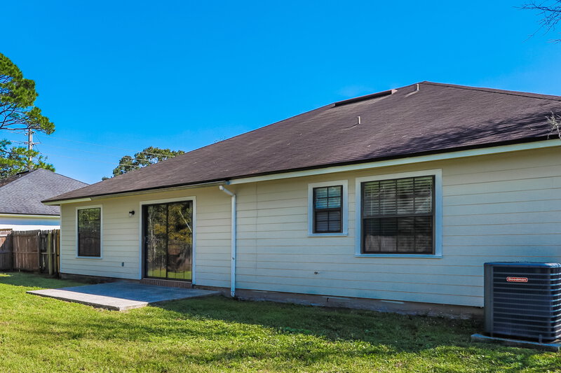 1,660/Mo, 6408 Checkmate Ln Jacksonville, FL 32244 Rear View 2