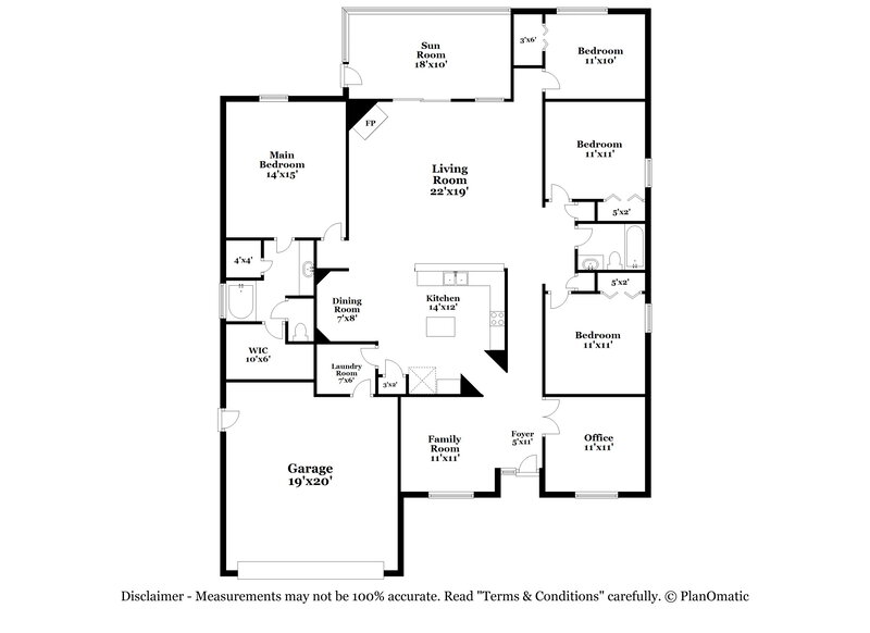 2,310/Mo, 12198 Captiva Bluff Cir W Jacksonville, FL 32226 Floor Plan View