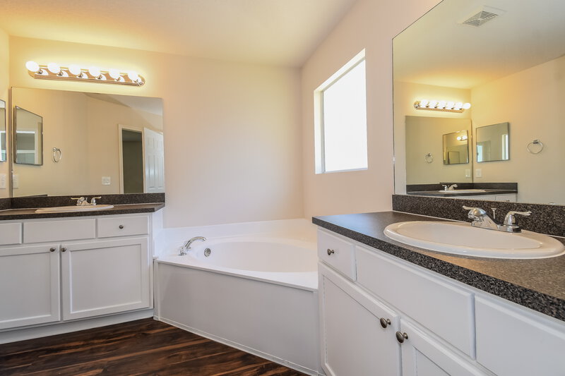 2,220/Mo, 2828 Ravine Hill Dr Middleburg, FL 32068 Main Bathroom View