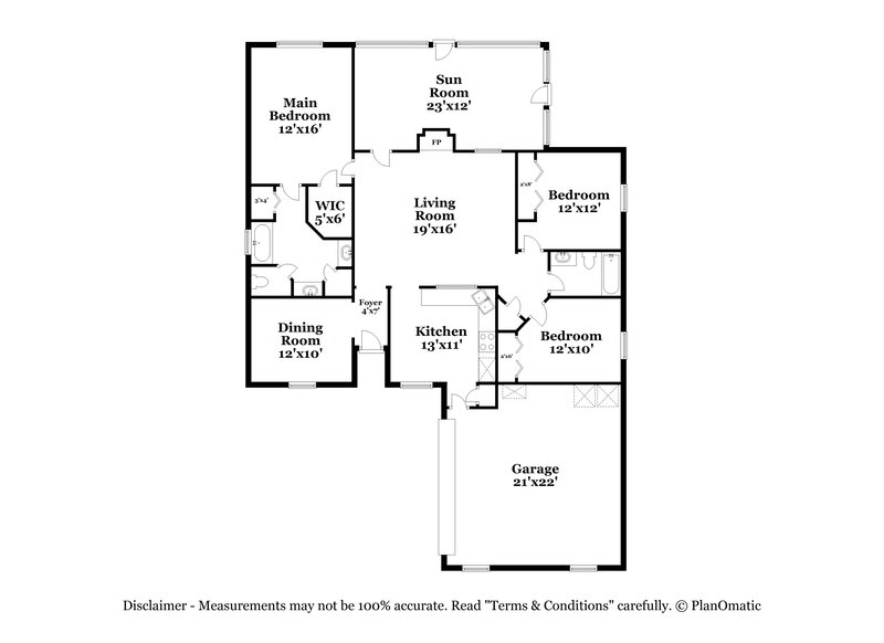1,855/Mo, 149 Dover Bluff Dr Orange Park, FL 32073 Floor Plan View
