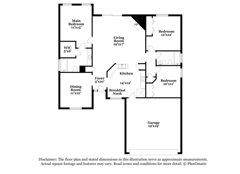 1,790/Mo, 3015 Golden Pond Blvd Orange Park, FL 32073 Floor Plan View