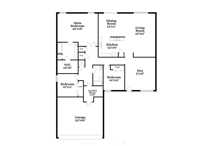 2,790/Mo, 1497 Summit Oaks Dr W Jacksonville, FL 32221 Floor Plan View