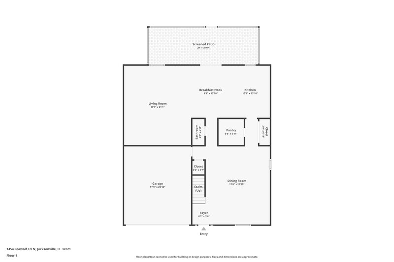 2,295/Mo, 1454 Seawolf Trl N Jacksonville, FL 32221 Floor Plan View