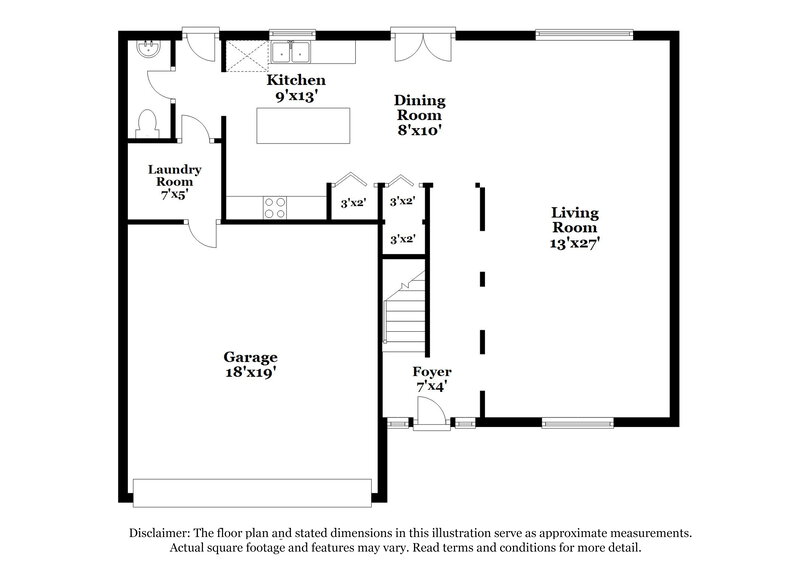 2,055/Mo, 7362 N High Bluff Rd Jacksonville, FL 32244 Floor Plan View