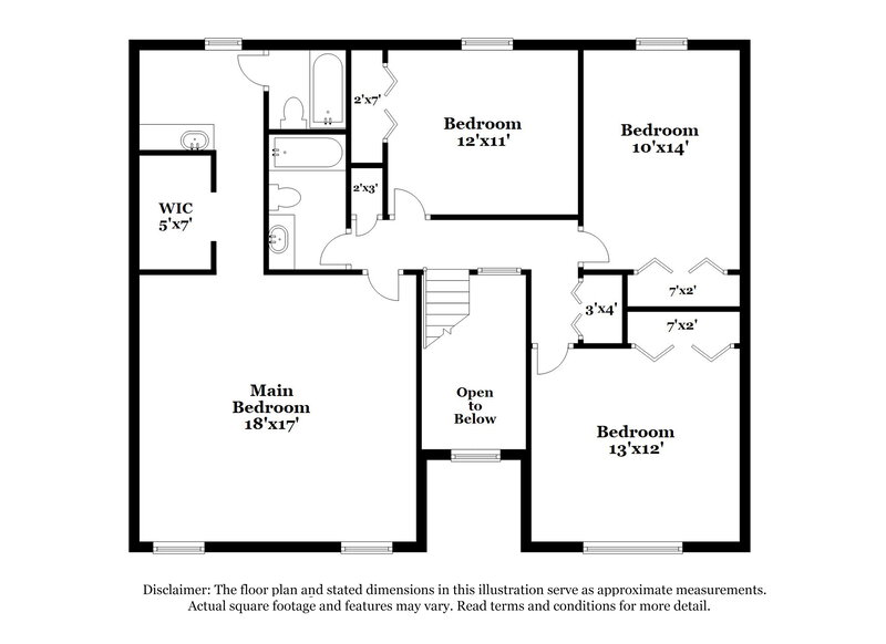 2,055/Mo, 7362 N High Bluff Rd Jacksonville, FL 32244 Floor Plan View 2