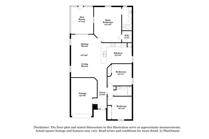 1,785/Mo, 10335 Homard Blvd N Jacksonville, FL 32225 Floor Plan View