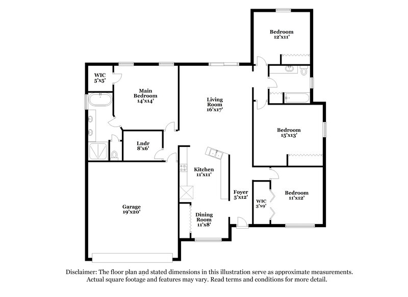 2,160/Mo, 705 W Devonhurst Ln Ponte Vedra, FL 32081 Floorplan View