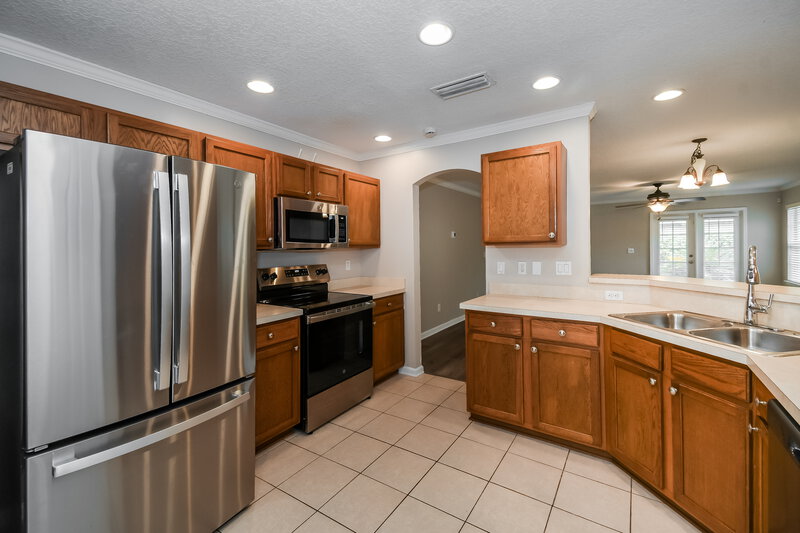 2,045/Mo, 4123 Pebble Brooke Cir Orange Park, FL 32065 Kitchen View 2