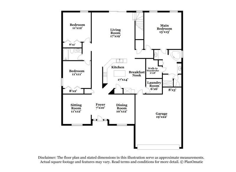 2,465/Mo, 3168 Tower Oaks Dr Orange Park, FL 32065 Floor Plan View