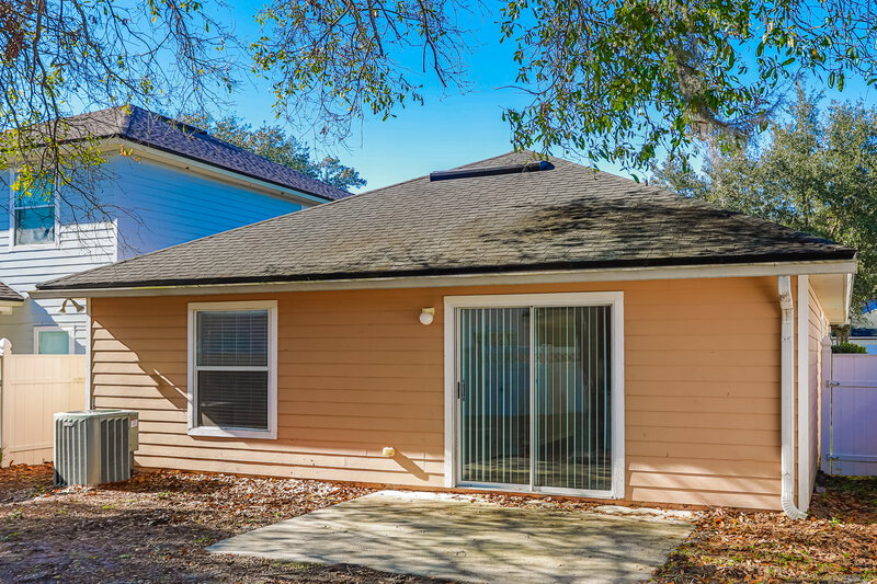 1,675/Mo, 3942 Pebble Brooke Cir Orange Park, FL 32065 Rear View