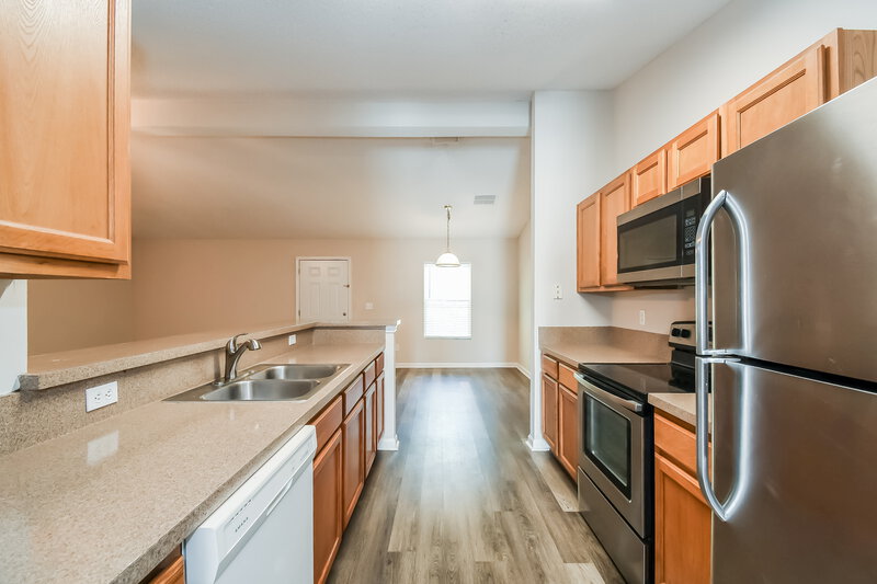 1,770/Mo, 3687 Star Leaf Rd W Jacksonville, FL 32210 Kitchen View 2
