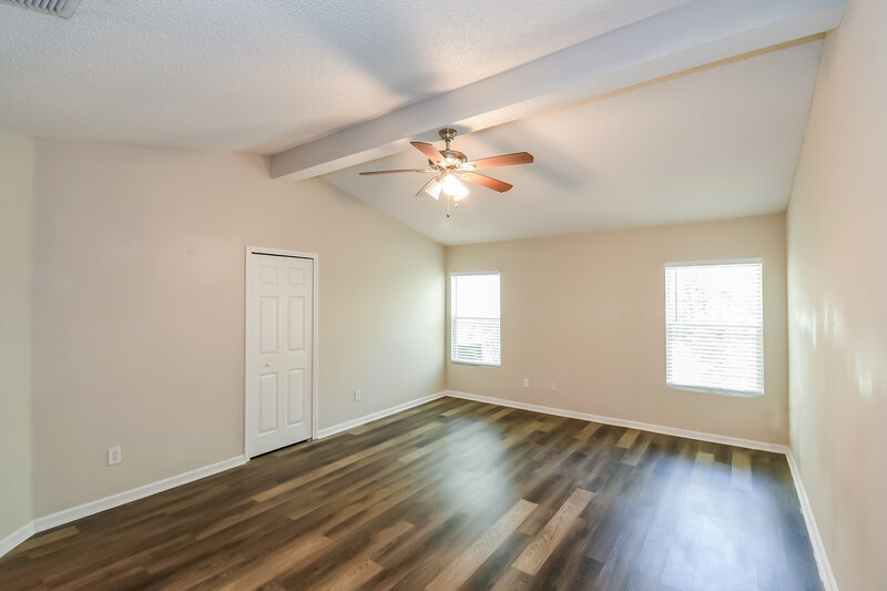 1,770/Mo, 3687 Star Leaf Rd W Jacksonville, FL 32210 Main Bedroom View 2